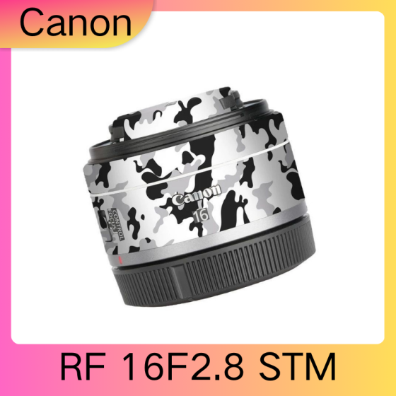 Lentes Canon RF16F2.8 STM  - Pele câmera, adesivo câmera - com alta resistência a arranhões, à prova d'água e com design elegante.